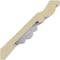 Ekena Millwork 3 1/8"H x 3 1/8"P x 4 1/2"F x 94 1/2"L Butterfly Crown Moulding MLD03X03X05BT - alternate 4